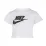Дитяча Футболка Nike G NSW TEE CROP FUTURA Білий 122-128 (7dDA6925-102 122-128) - Robinzon.ua