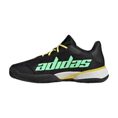 Кроссовки Adidas BARRICADE Kids Черный Зеленый 38 (HR1028 38) - Robinzon.ua