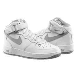 Дитячі Кросівки Nike AIR FORCE 1 MID Білий 38.5 (7dDH2933-101 38.5) Дитячі Кросівки Nike AIR FORCE 1 MID Білий 38.5 (7dDH2933-101 38.5) - Robinzon.ua