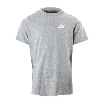 Дитяча Футболка Nike K NSW TEE EMB FUTURA Сірий 122-128 см (7dAR5254-063 122-128 см) - Robinzon.ua