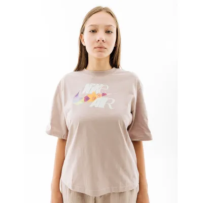 Жіноча Футболка NIKE TEE OC 3 BOXY Бежевий  S (7dFB8191-272 S) - Robinzon.ua