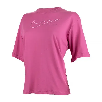 Жіноча Футболка Nike W NK DF TEE SS BOXY Рожевий S (DX7984-656) - Robinzon.ua