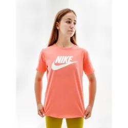 Жіноча Футболка Nike W NSW TEE ESSNTL ICN FTRA Рожевий  L (7dDX7906-894 L) - Robinzon.ua