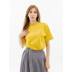 Жіноча Футболка Puma YONA SUNP Mock Neck Tee Жовтий S (7d53797741 S) - Robinzon.ua