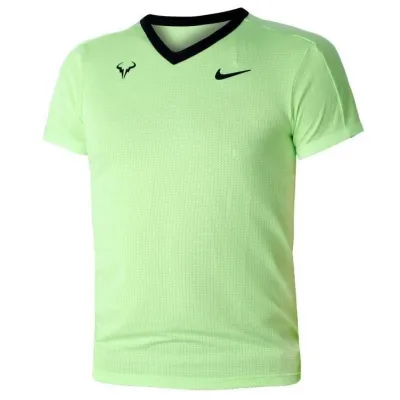 Футболка чол. Nike Court Dri-FIT ADV Rafa Top green (S) CV2802-345 S - Robinzon.ua