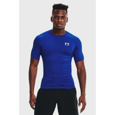 Мужская Футболка UA HG Armour Comp SS Синий S (1361518-400 S) - Robinzon.ua