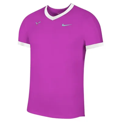Футболка муж. Nike Court Dri-FIT ADV Rafa Top violet  (S) CV2802-584 S - Robinzon.ua