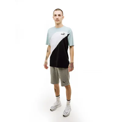 Чоловіча Футболка Puma POWER Colorblock Tee Різнокольоровий XL (7d67892922 XL) - Robinzon.ua