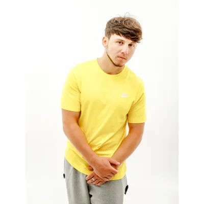 Чоловіча Футболка Nike M NSW CLUB TEE Жовтий  XL (7dAR4997-732 XL) - Robinzon.ua