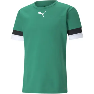Мужская Футболка Puma teamRISE Jersey зеленый Муж S  704932-05 S - Robinzon.ua
