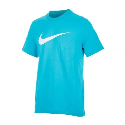 Чоловіча Футболка Nike M NSW TEE ICON SWOOSH Блакитний XL (7dDC5094-345 XL) - Robinzon.ua