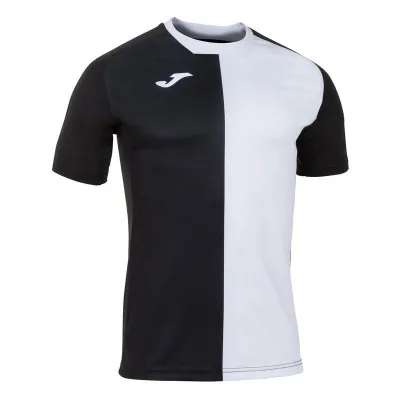 Футболка Joma CITY T-SHIRT BLACK-WHITE S/S чорний,білий M 101546.102 M - Robinzon.ua