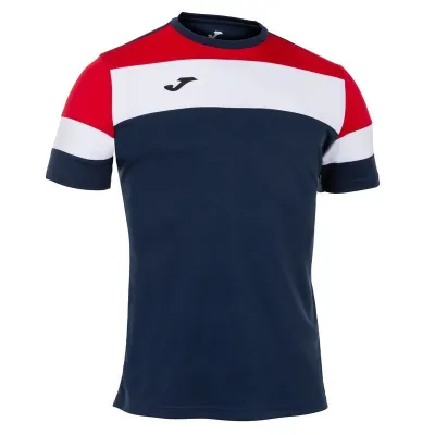 Футболка Joma CREW IV T-SHIRT DARK NAVY-RED S/S синій,червоний L 101534.336 L - Robinzon.ua