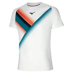 Чоловіча Футболка MIZUNO Shadow Graphic Tee білий (L) 62GA1503-01 L - Robinzon.ua