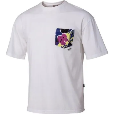 Футболка Joma CALIFORNIA SHORT SLEEVE T-SHIRT білий S 102523.200 S - Robinzon.ua