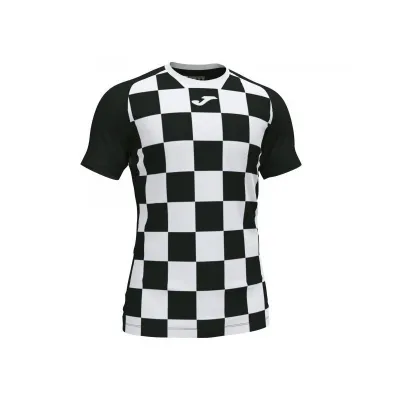 Футболка Joma FLAG II T-SHIRT BLACK-WHITE S/S чорний,белый 2XS 101465BV.102 2XS - Robinzon.ua