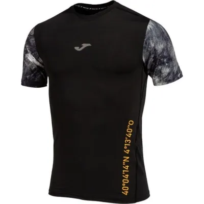 Футболка Joma R-NATURE SHORT SLEEVE T-SHIRT чорний M 102658.100 M - Robinzon.ua