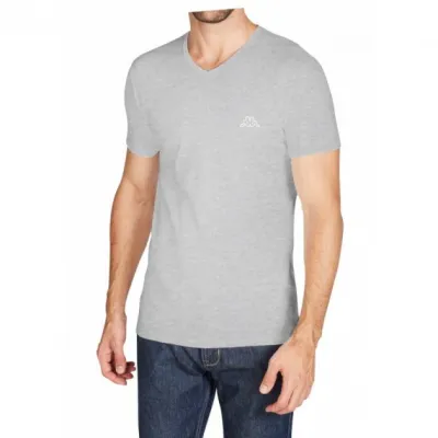 Футболка Kappa T-shirt Mezza Manica Scollo V сірий 2XL Чоловік K1311 GrigioUnito-2XL - Robinzon.ua