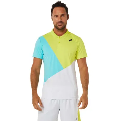 Футболка муж.  Asics MEN COURT COLOR BLOCK PO (L) 2041A234-103 L - Robinzon.ua