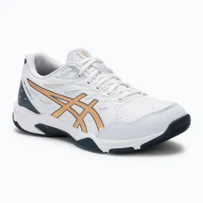 Кросівки сквош чол.    Asics Gel-Rocket 11 white/gold (46) 11.5 1071A091-103 46 - Robinzon.ua