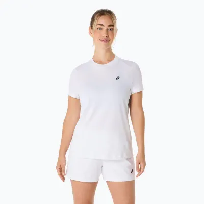 Жіноча Футболка Asics COURT SS TOP Білий M (2042A371-100 M) - Robinzon.ua