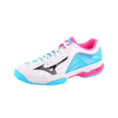 Жіночі кросівки Mizuno WAVE EXCEED 2 CC білий/чорний/синій ATOLL (40) UK6.5 61GC1823-09 40 - Robinzon.ua