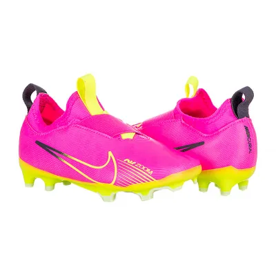 Детские Бутсы Nike JR ZOOM VAPOR 15 ACADEMY FG/MG Розовый 28.5 (7dDJ5617-605 28.5) - Robinzon.ua