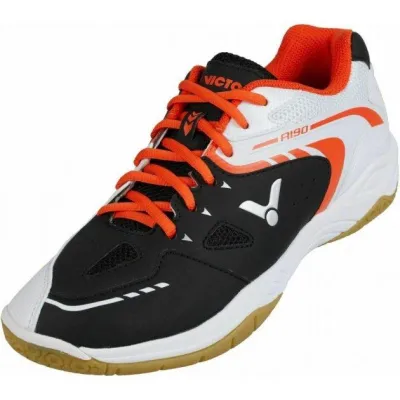 Кроссовки женские для сквоша Victor A190 Indoor Black/White Unisex - 40 A190-40 - Robinzon.ua