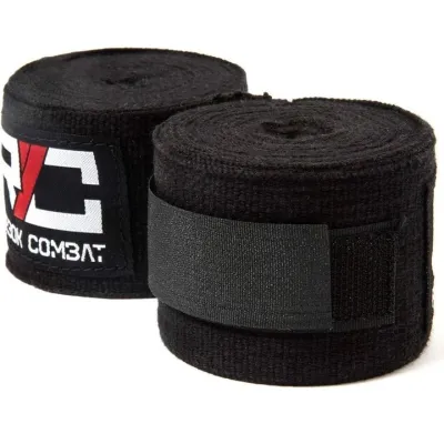 Бинти для боксу Reebok Combat Hand Wraps чорний 180 (457,2 см) RSCB-11158 - Robinzon.ua