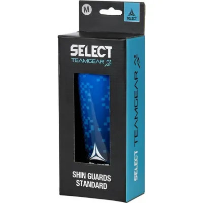 Щитки футбольні Select SHIN GUARDS STANDARD v23 синій, чорний Уні L (зріст 160-180 см) 647610-125L - Robinzon.ua