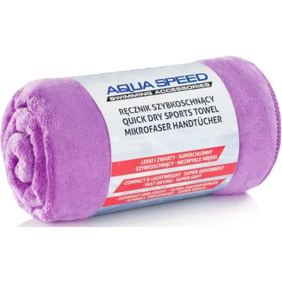 Рушник Aqua Speed Dry Soft 50 x 100 см 7326 Фіолетовий (156-09) - Robinzon.ua