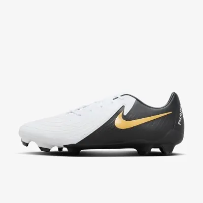 Мужские Бутсы Nike PHANTOM GX II ACADEMY FG/MG Черный Белый 40.5 (7dFD6723-100 40.5) - Robinzon.ua
