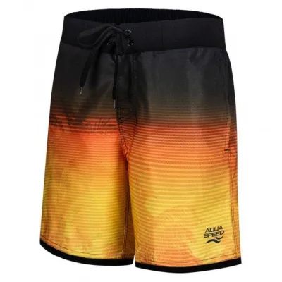 Плавки-шорти для чоловіків Aqua Speed NOLAN 9072 помаранчевий, чорний Чол 42-44 (S) 302-18 S - Robinzon.ua