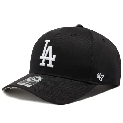 Кепка 47 Brand LOne Size ANGELES DODGERS RAISED BAS Чорний One Size (B-RAC12CTP-BKA) - Robinzon.ua