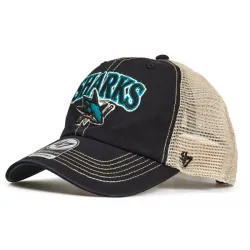 Кепка-тракер 47 Brand SAN JOSE SHARKS One Size Black/Sand/Turquoise/White H-TSCLA22LAP-VB - Robinzon.ua