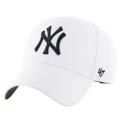 Кепка 47 Brand DP NEW YORK YANKEES Білий One Size (B-CLZOE17WBP-WHB) - Robinzon.ua