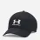 Чоловіча Кепка UA Mens Sportstyle Lockup Adj Чорний OSFM (1381645-001) - Robinzon.ua