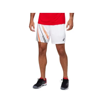 Шорти чол. Asics MEN COURT GRAPHIC SHORT білий (XL) 2041A175-100 XL - Robinzon.ua