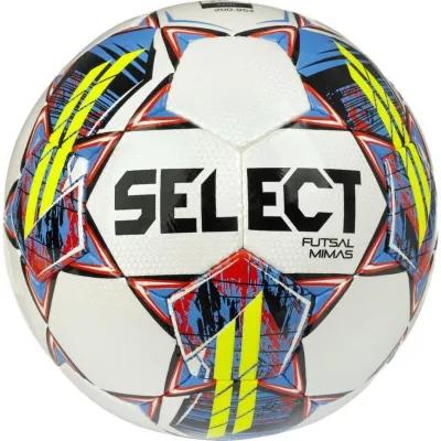 Мяч футзальный SELECT Futsal Mimas (FIFA Basic) v22 белый/желтый Уни 4 (105343-365-4) - Robinzon.ua