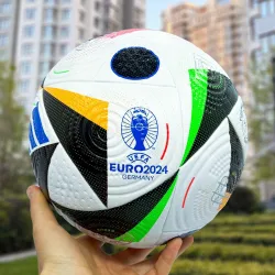 Футбольний м'яч Adidas EURO 2024 Fussballiebe PRO - Robinzon.ua