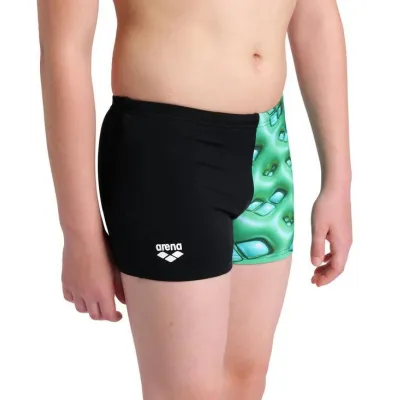 Плавки-боксери Arena FOAM SWIM SHORT чорний, бірюзовий Діт 152 см 008173-560 152 - Robinzon.ua