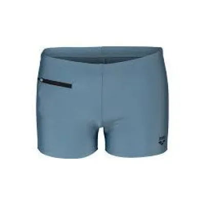 Плавки-шорти для чоловіків Arena ZIP SWIM SHORT сірий Чол 80 006159-550 80 - Robinzon.ua