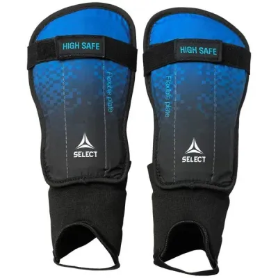 Щитки футбольні Select SHIN GUARD HIGH SAFE v23 синій, чорний Уні S (зріст 134-152 см)  647320-212 S - Robinzon.ua