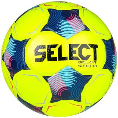 М'яч футбольний  Select BRILLANT SUPER FIFA TB v25 жовтий, синій Уні 5 361500-552 - Robinzon.ua