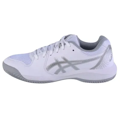 Жіночі кросівки Asics Gel-Dedicate 8 clay Білий Сріблястий 39.5 (1042A255-101 39.5) - Robinzon.ua