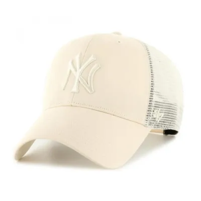 Кепка-тракер 47 Brand NEW YORK YANKEES BRANSON Бежевий One Size (BRANS17CTP-NT) - Robinzon.ua