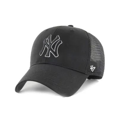 Кепка-тракер 47 Brand MLB NEW YORK YANKEES BRANSON Чорний One Size (BRANS17CTP-BKAQ) - Robinzon.ua