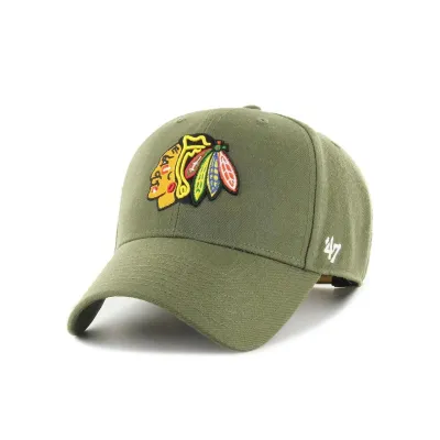 Кепка MVP 47 Brand CHICAGO BLACKHAWKS Зеленый One Size (MVPSP04WBP-SWB) - Robinzon.ua