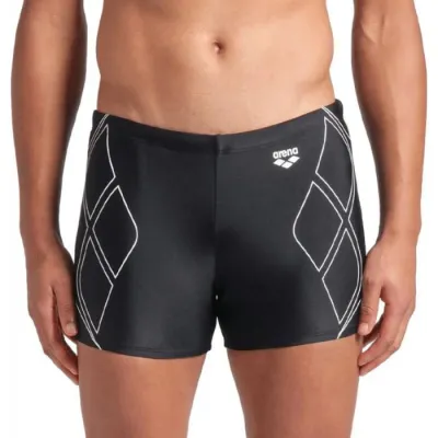 Плавки-шорти для чоловіків Arena GRAPHIC SWIM SHORT Чорний 80 (009083-501 80) - Robinzon.ua