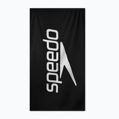 Рушник Speedo LOGO TOWEL AU Чорний, Білий 75 х 145 см (8-00413510703) - Robinzon.ua